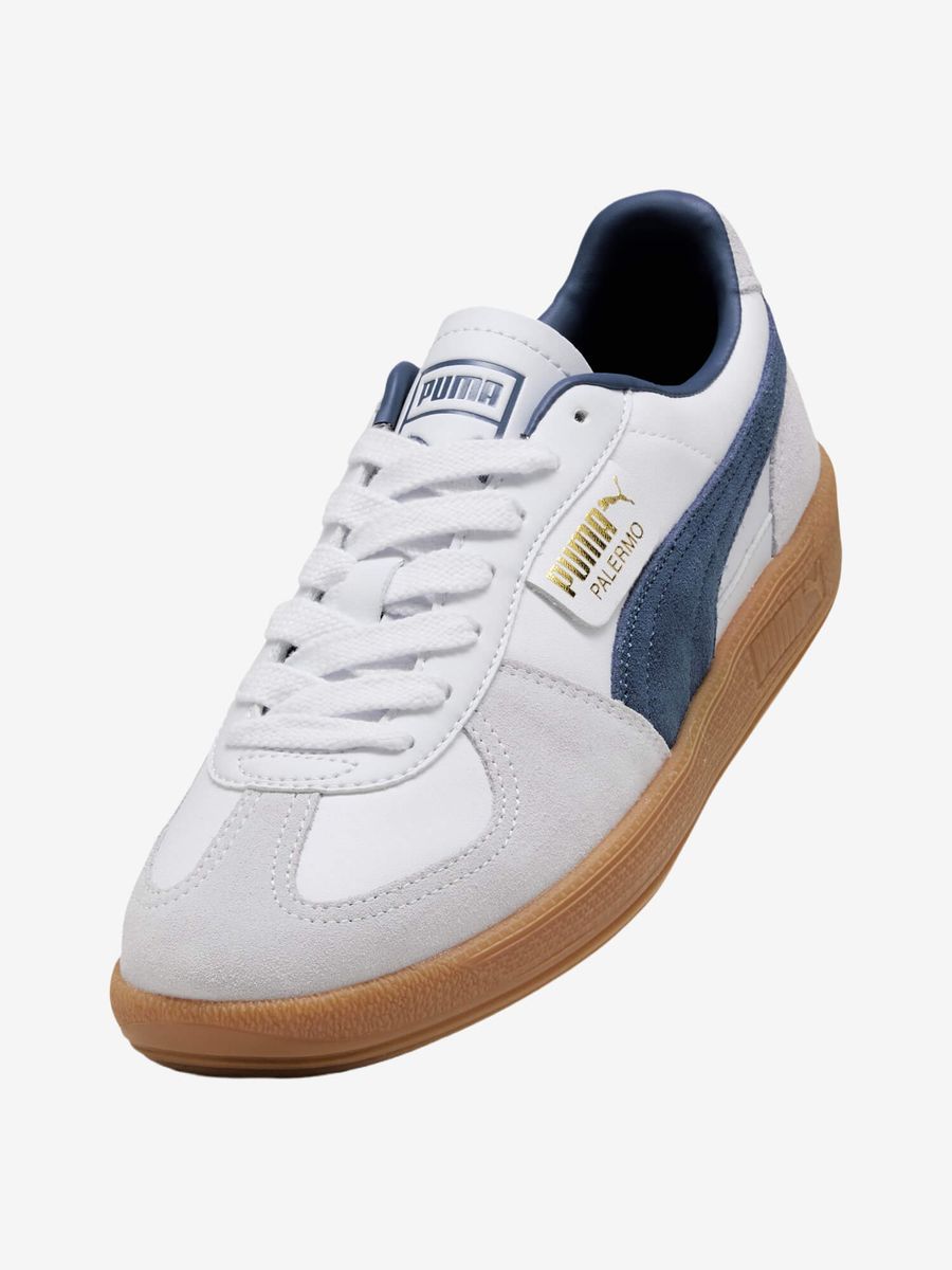 PUMA — Обувь Palermo Lth Light Gray/Frost Blue