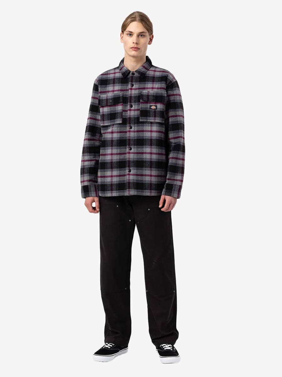 DICKIES — Штаны Duck Canvas Utility Pants Stone Washed Black