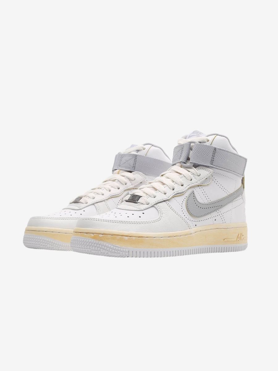 NIKE — Кроссовки Air Force High '07 PRM White/Grey
