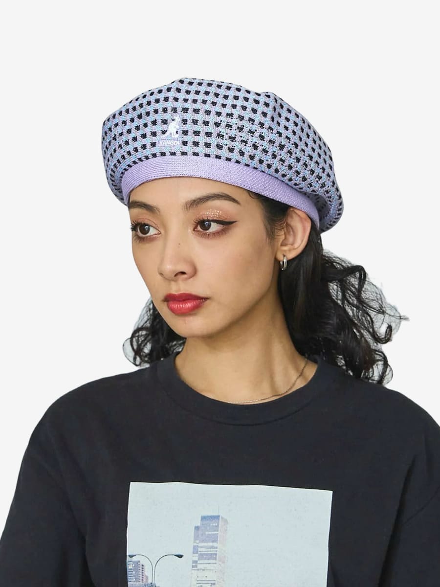 KANGOL — Берет Geo Board Beret Digital Lavender