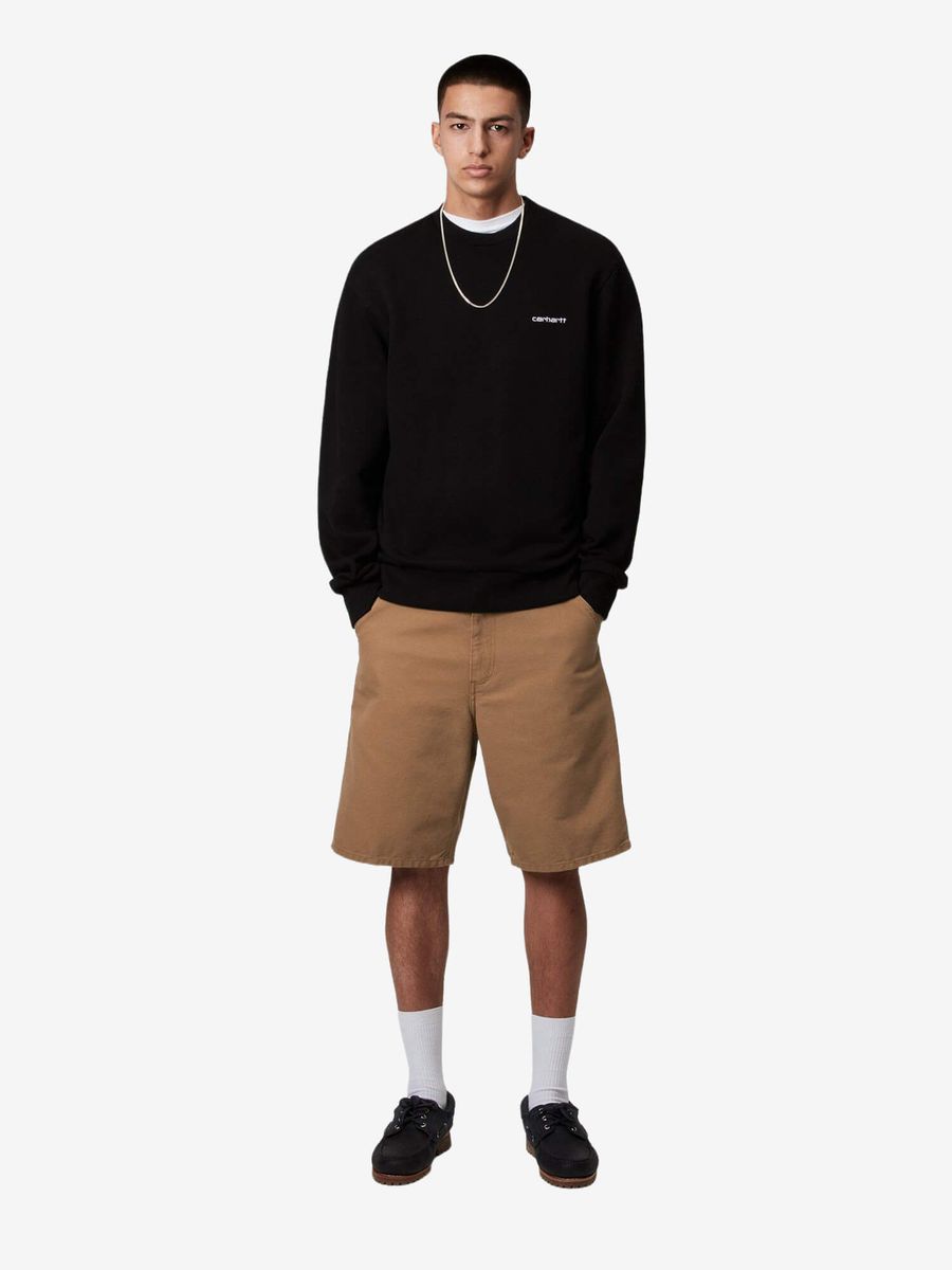 CARHARTT WIP — Шорты Single Knee Hamilton Brown (Rinsed)