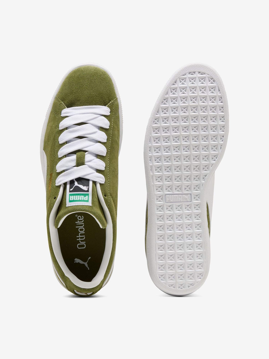 PUMA — Кроссовки Suede Classic Khaki Green/White