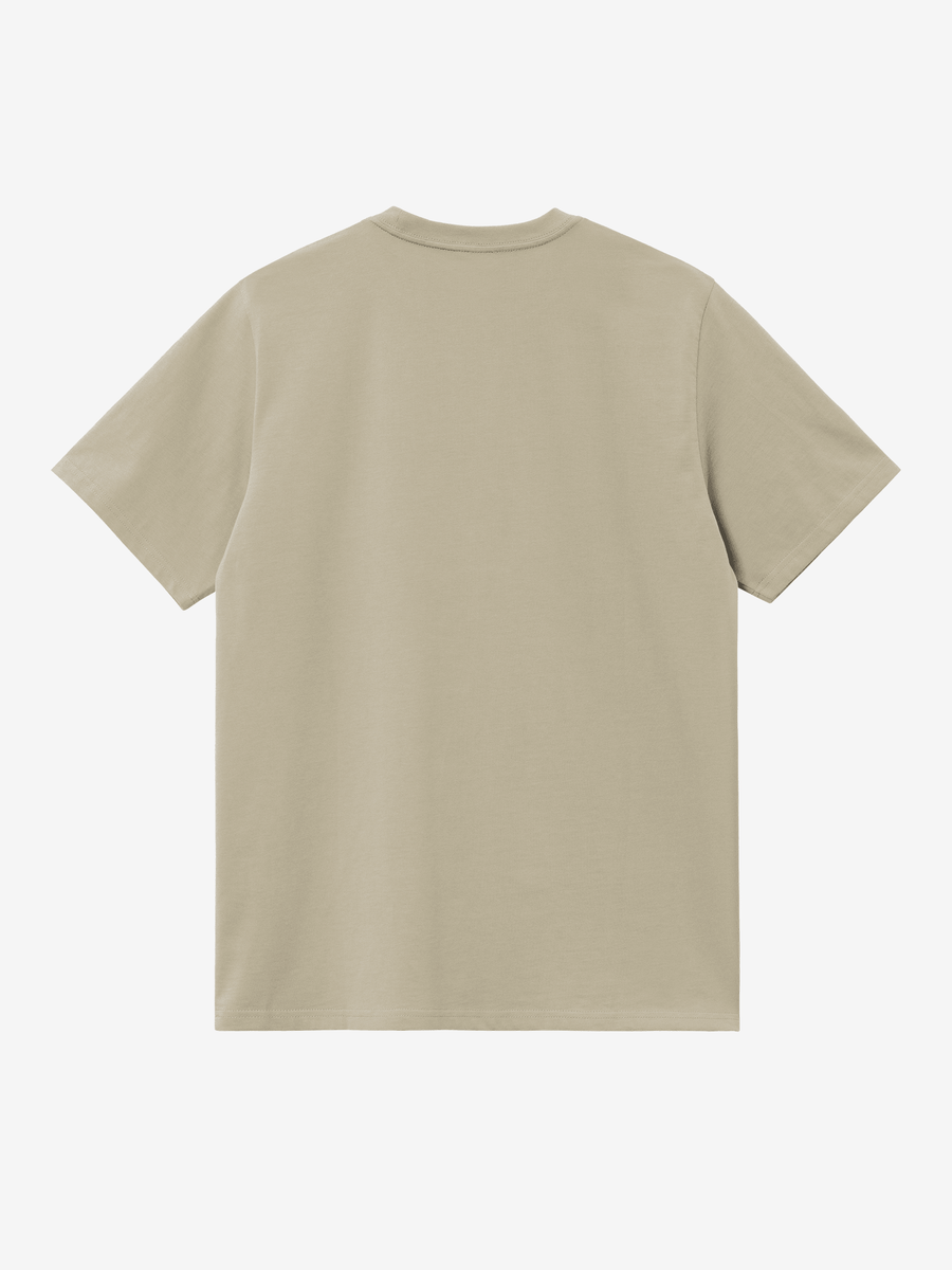 CARHARTT WIP — Футболка S/S Script Embroidery Barchan/White