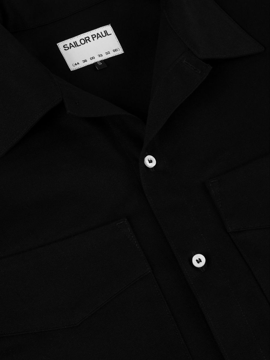 SAILOR PAUL — Овершот Odyssey Twill Черный