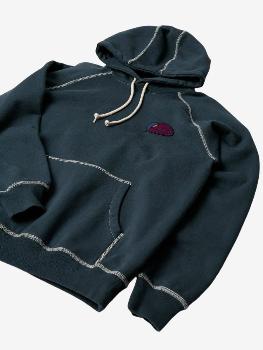 BY PARRA — Худи Circled Script Hoodie Dark Blue