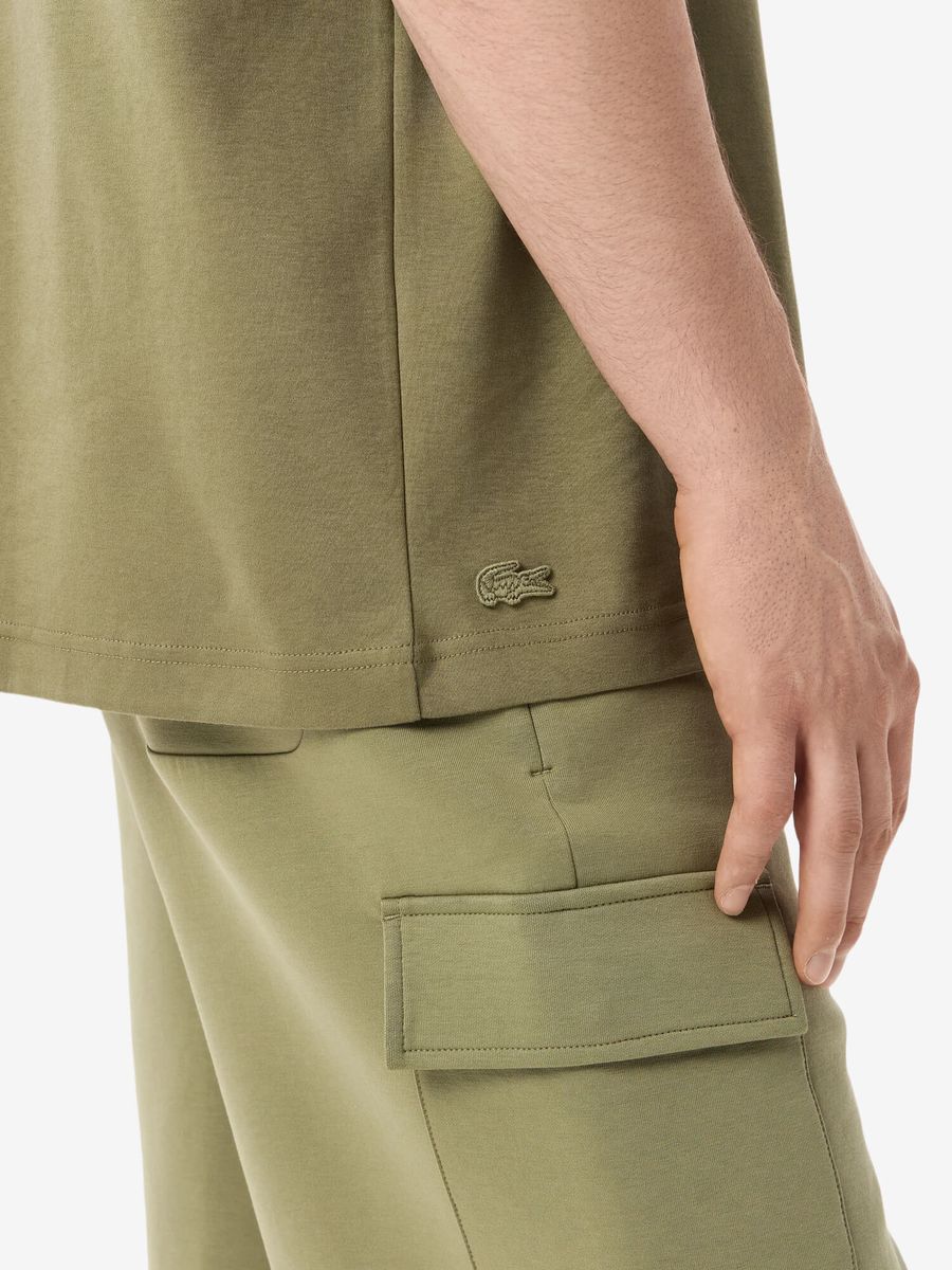 LACOSTE — Футболка Tennis Heritage Haki Green