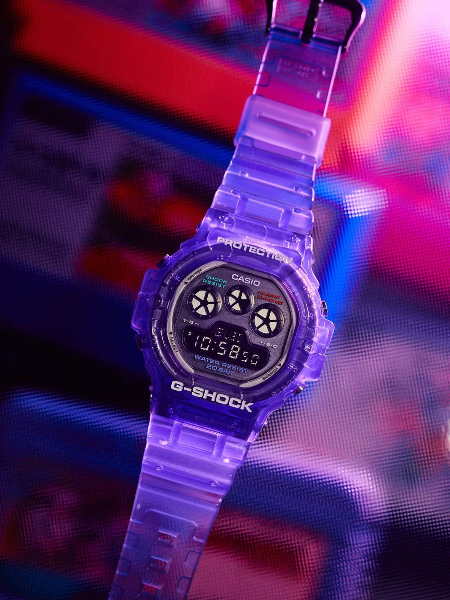 CASIO — Часы G-Shock DW-5900 JT-6 Transparent Purple