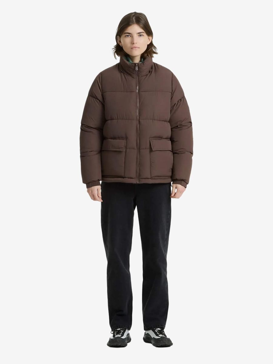 МЕЧ — Куртка Puffer Reversible Brown/Pine Green