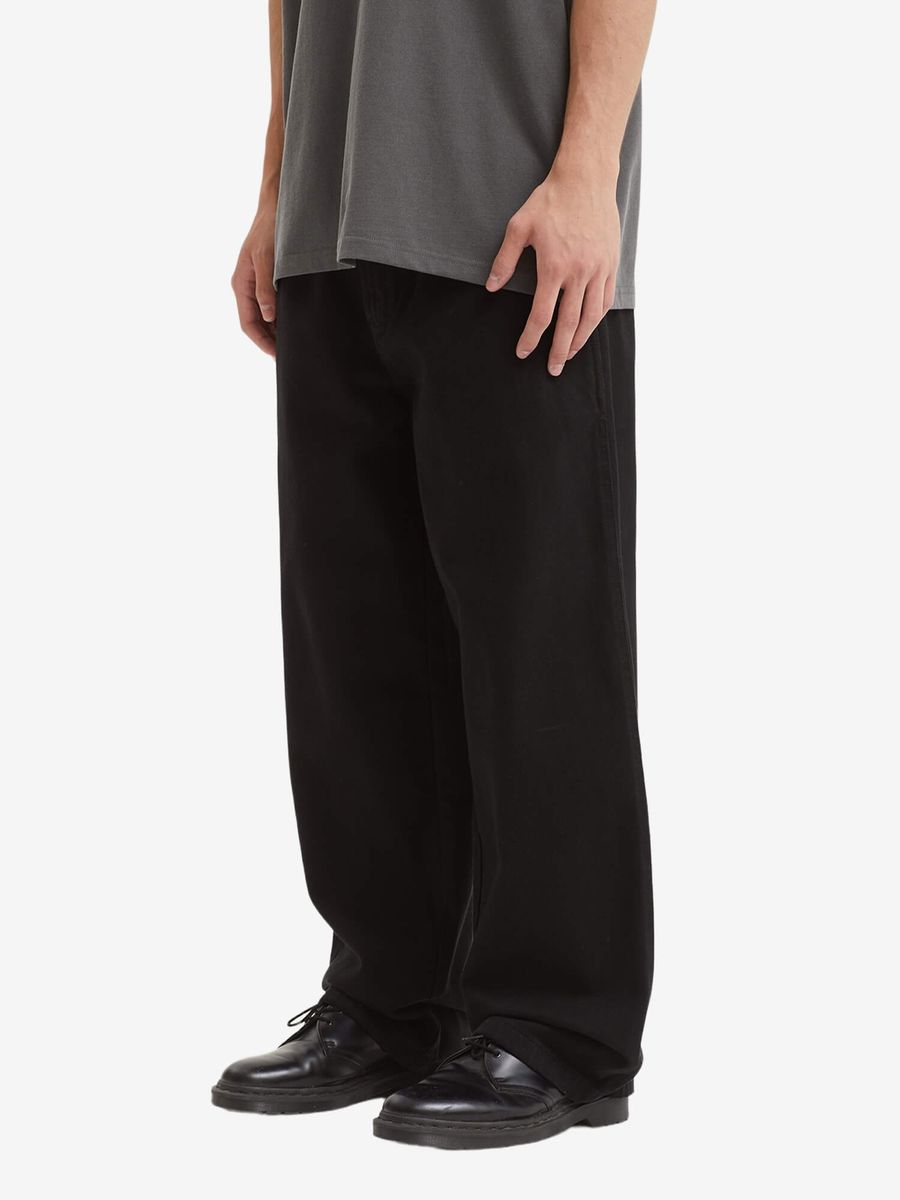 ОКТЯБРЬ — Штаны SS'26 Loose Work pants Black