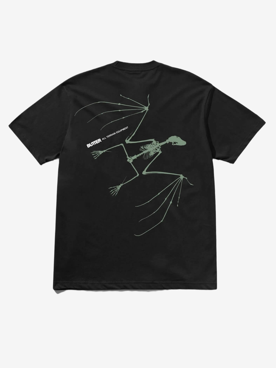BUTTER GOODS — Футболка Nocturnal Tee Black
