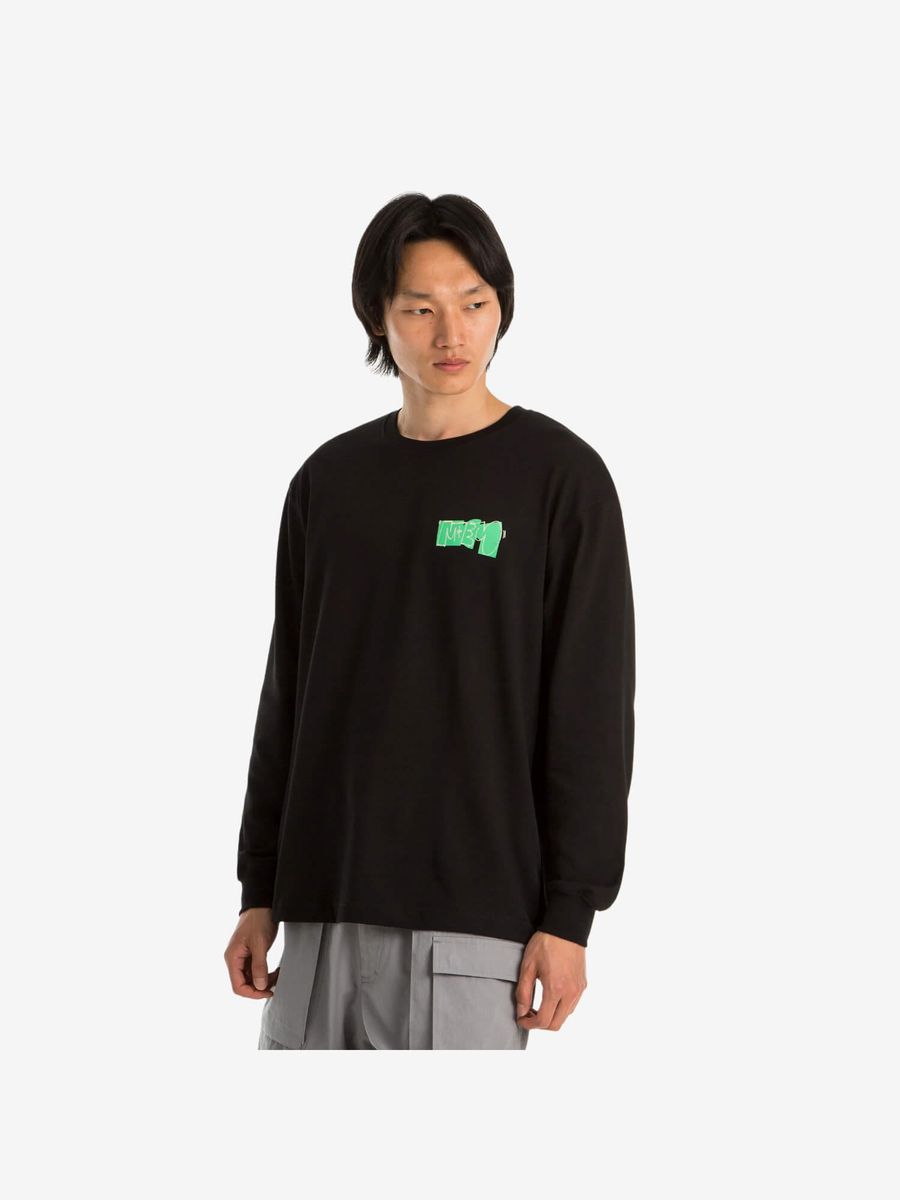МЕЧ — Лонгслив Graffiti ss25 Black