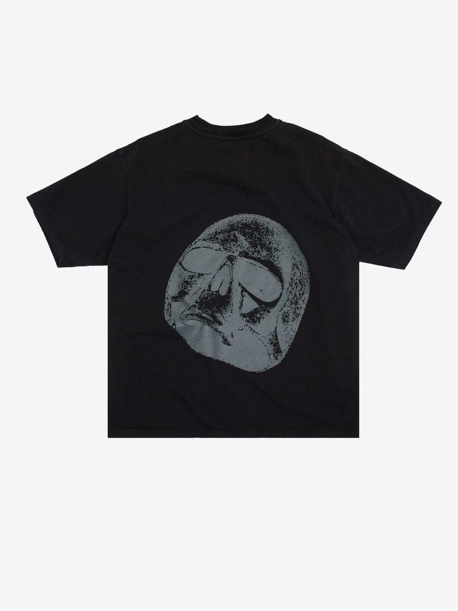 ZNY — Футболка Skull Washed Tee FW26 Black