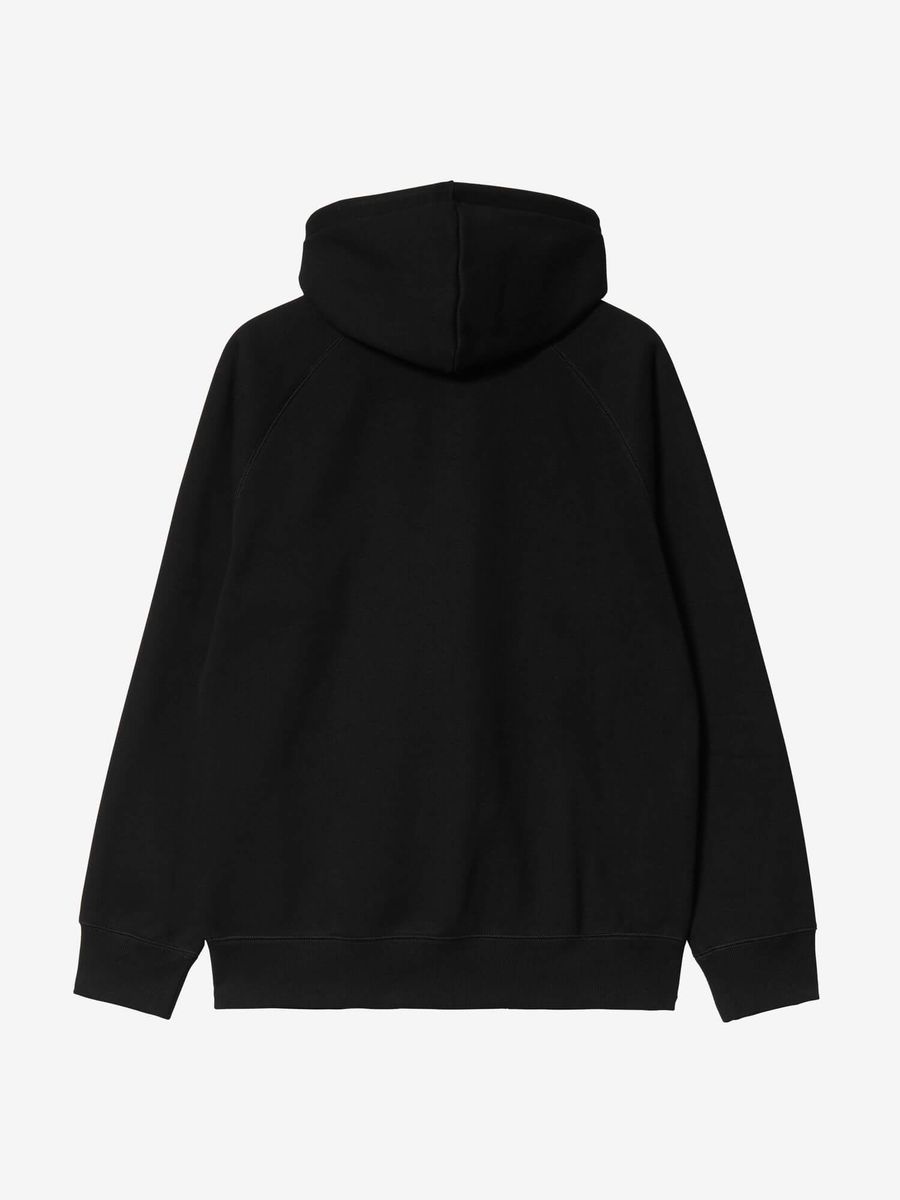 CARHARTT WIP — Худи ZIP Chase Black/Gold