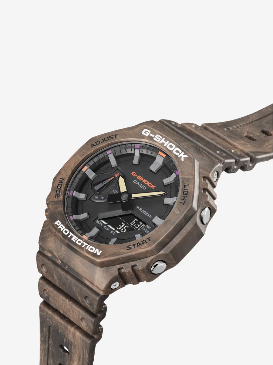 CASIO — Часы G-Shock GA-2100FR-5A Wood Brown Pattern