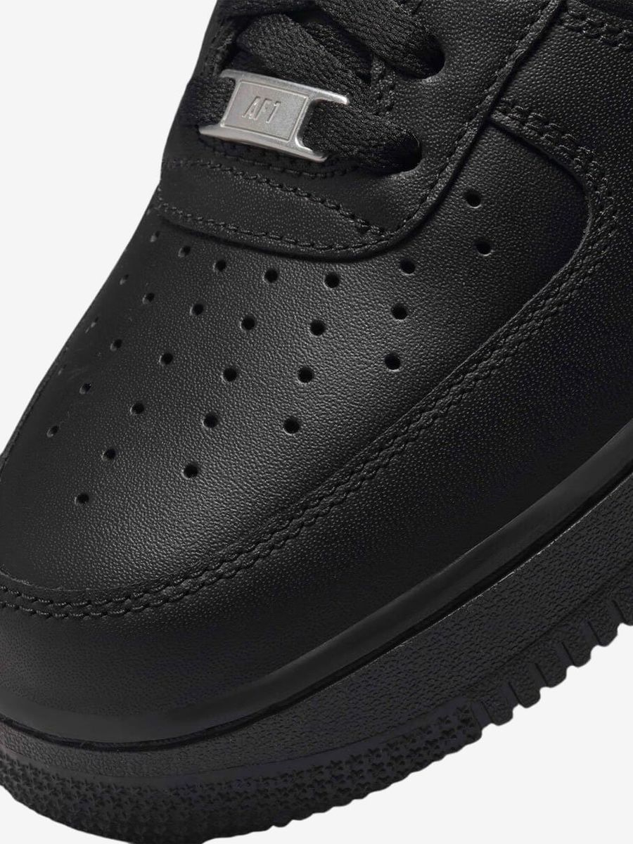 NIKE — Кроссовки Air Force 1 '07 Low Black/Black