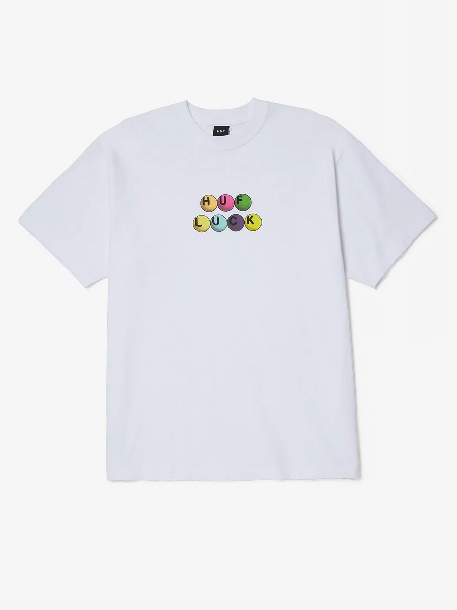 HUF — Футболка Lucky S/S White