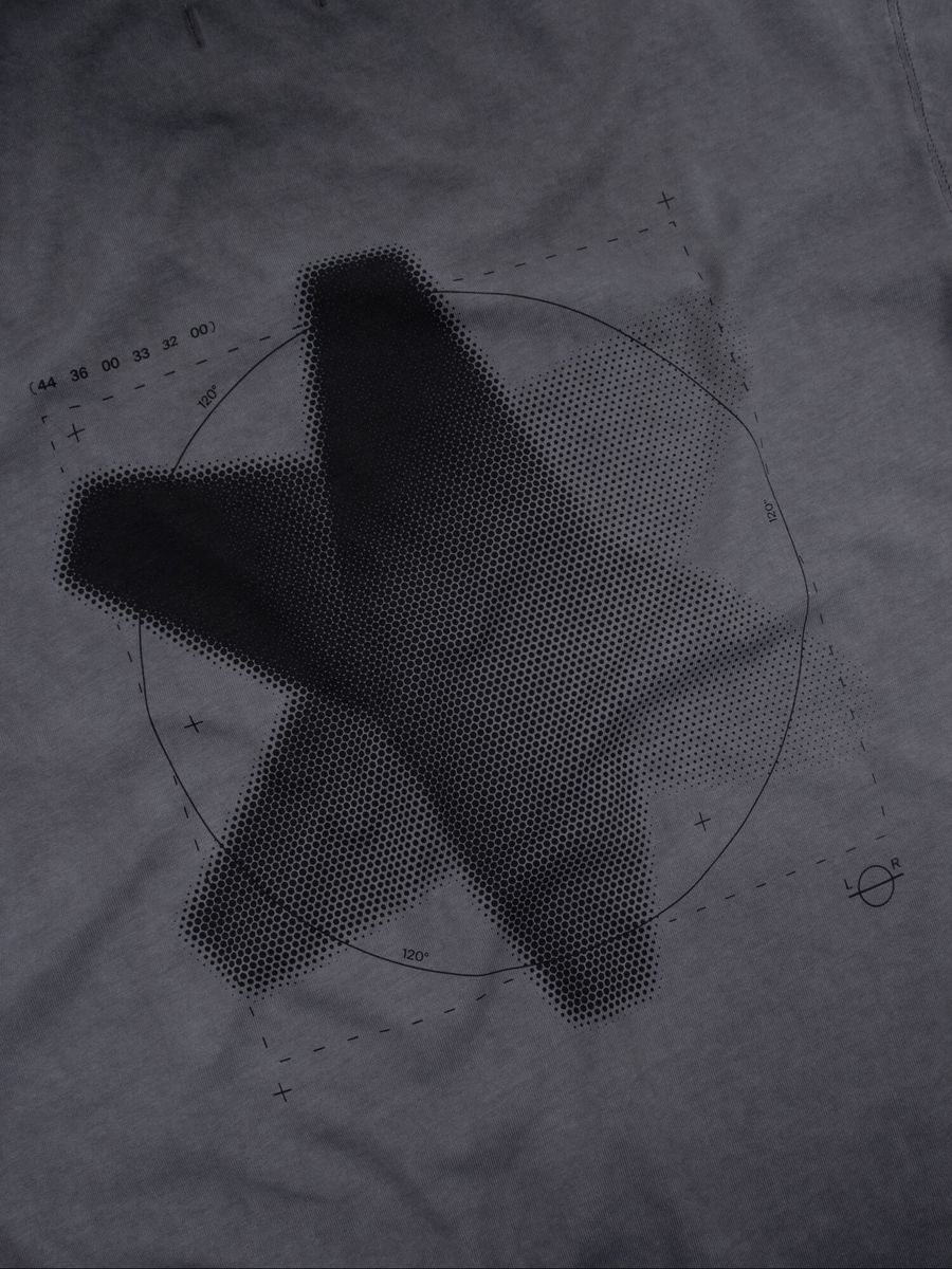 SAILOR PAUL — Футболка Break Water Черный Garment Dyed