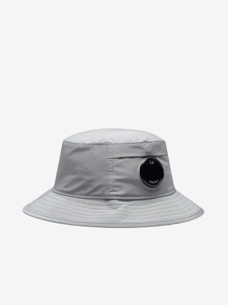 C.P. COMPANY — Панама Chrome-R Lens Bucket Hat Dove Grey
