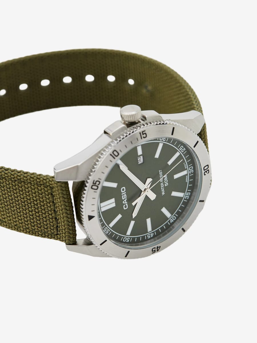 CASIO — Часы Casio Collection MTP-B155C-3E Haki Green