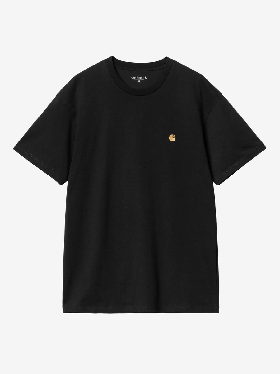 CARHARTT WIP — Футболка Chase Black/Gold
