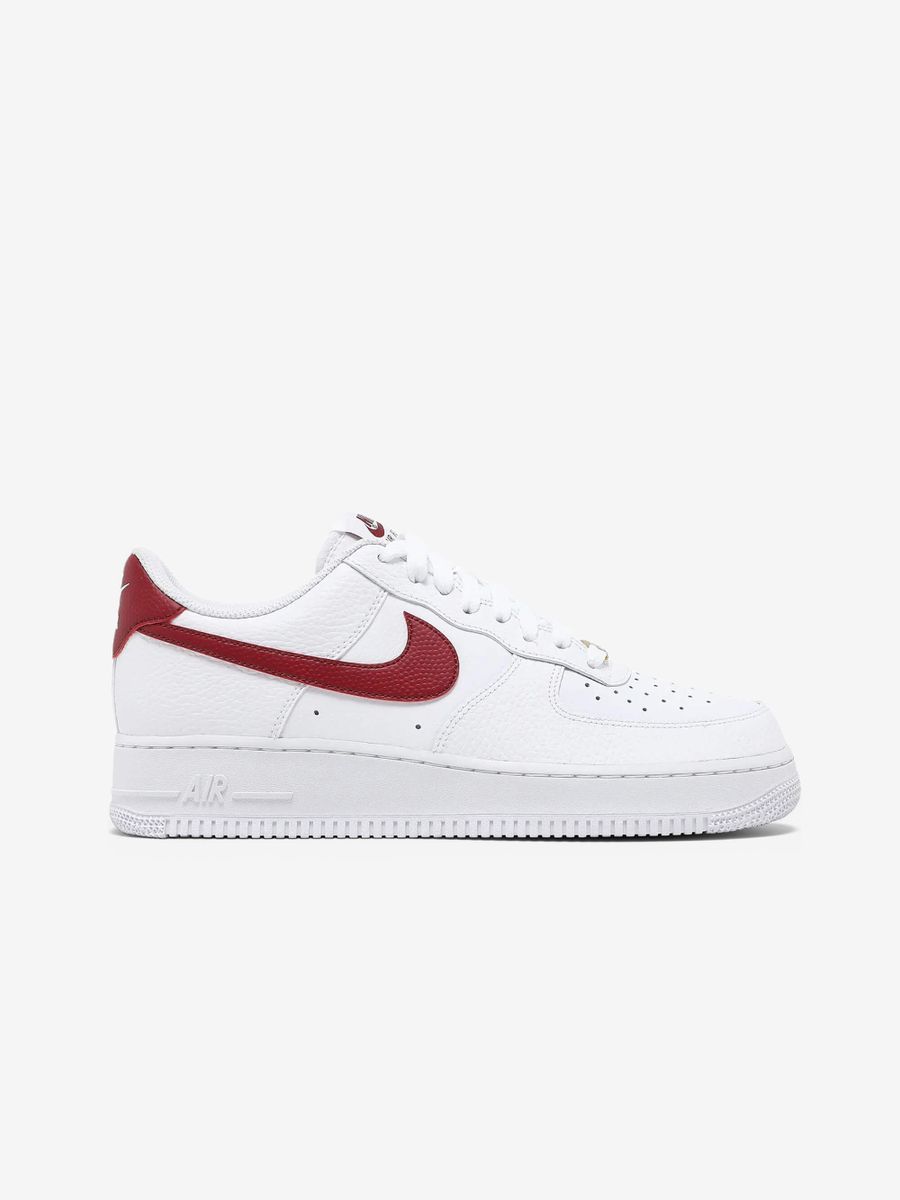 NIKE — Кроссовки Air Force 1 '07 Low White/Team Red