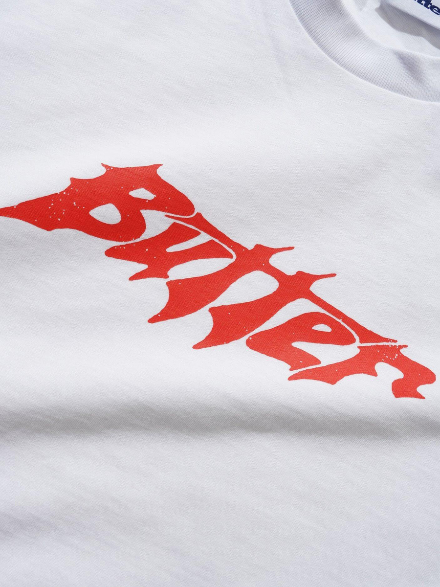 BUTTER GOODS — Футболка Amplify Tee White