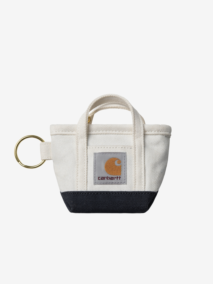 CARHARTT WIP — Брелок Mini Tote Bag keychain Natural/Blue