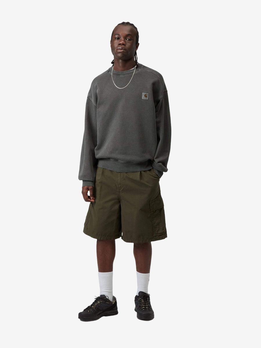 CARHARTT WIP — Свитшот Nelson Black (Garment Dyed)