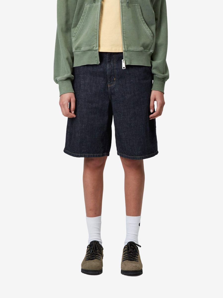 CARHARTT WIP — Шорты Brandon Single Knee Blue (Rinsed)