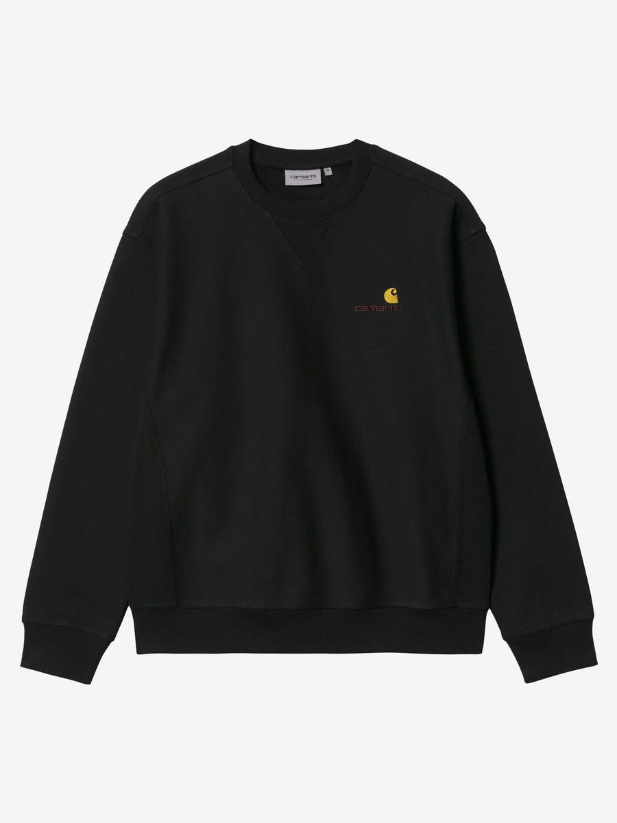 CARHARTT WIP — Свитшот American Script Black