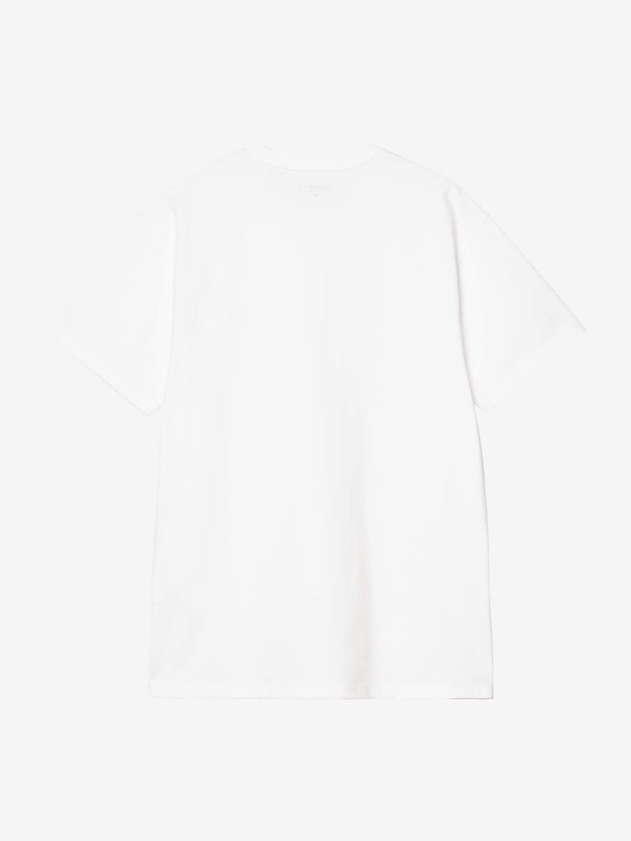 CARHARTT WIP — Футболка Chase White/Gold