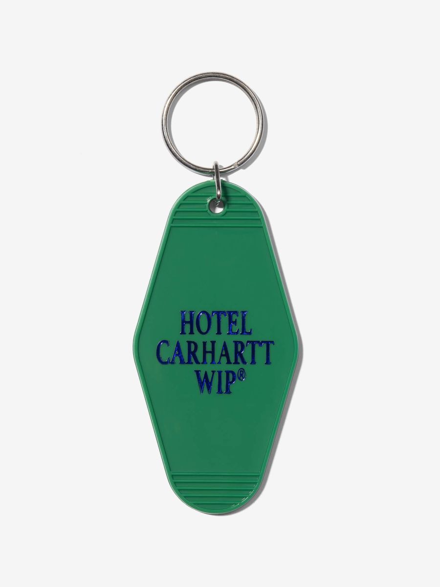 CARHARTT WIP — Брелок Hotel Keys Keychain Aspen Green/Aura