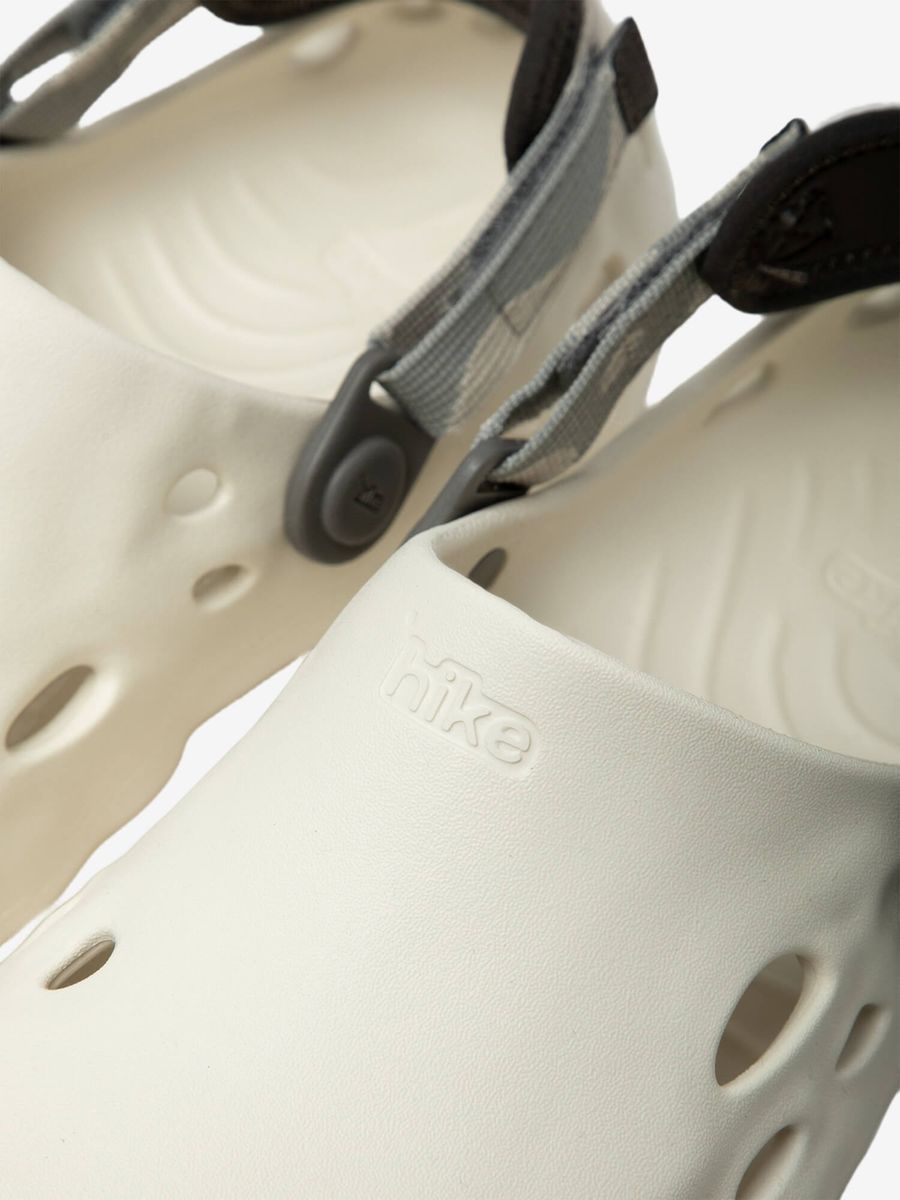 HIKES — Клоги Marble Clogs Bone White