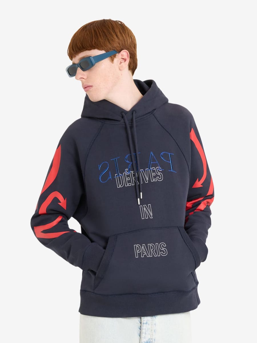 ÉTUDES STUDIO — Худи Loose Hoodie Derives Navy