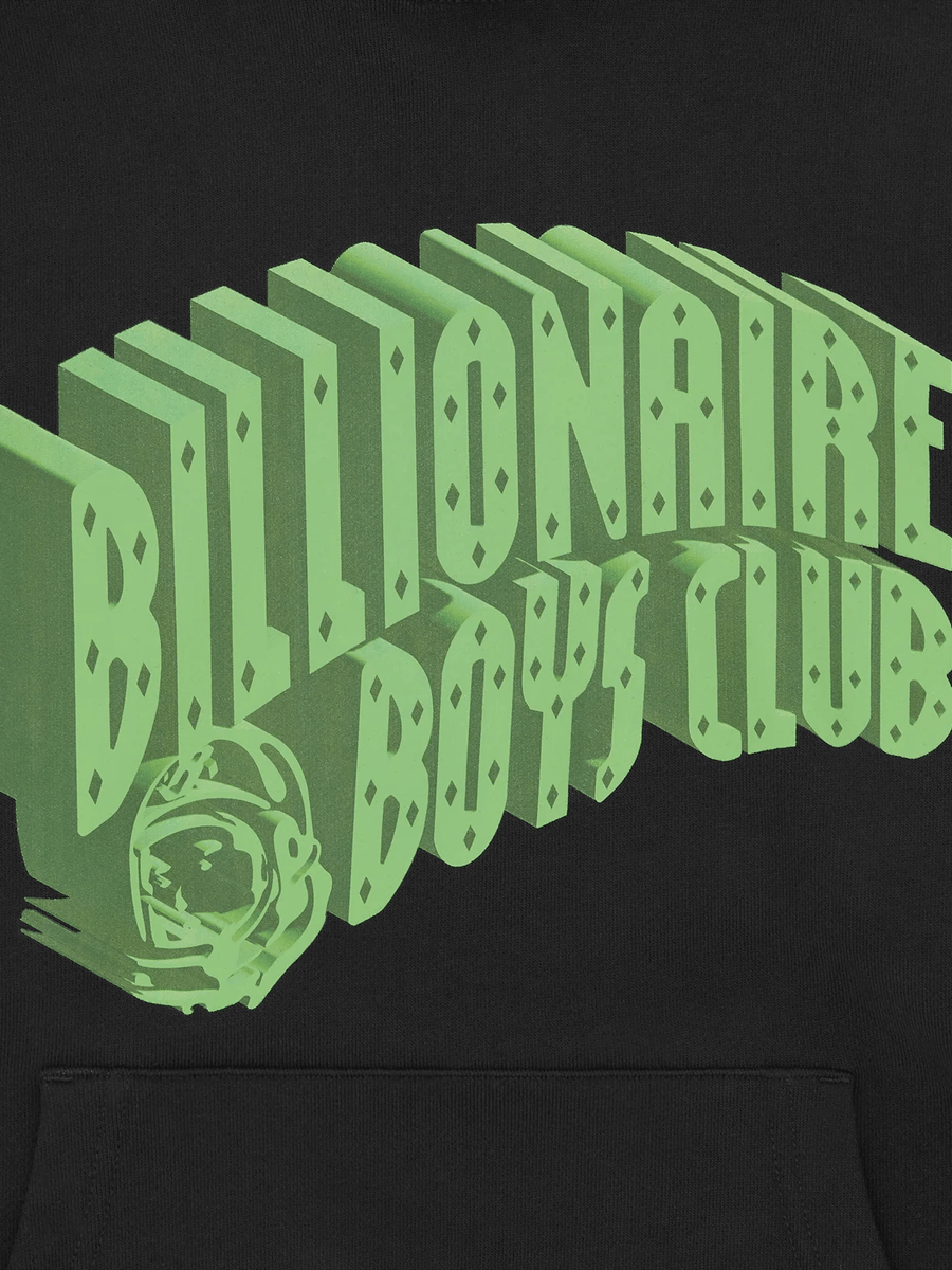 BILLIONAIRE BOYS CLUB — Худи 3D Arch Logo Popover Black