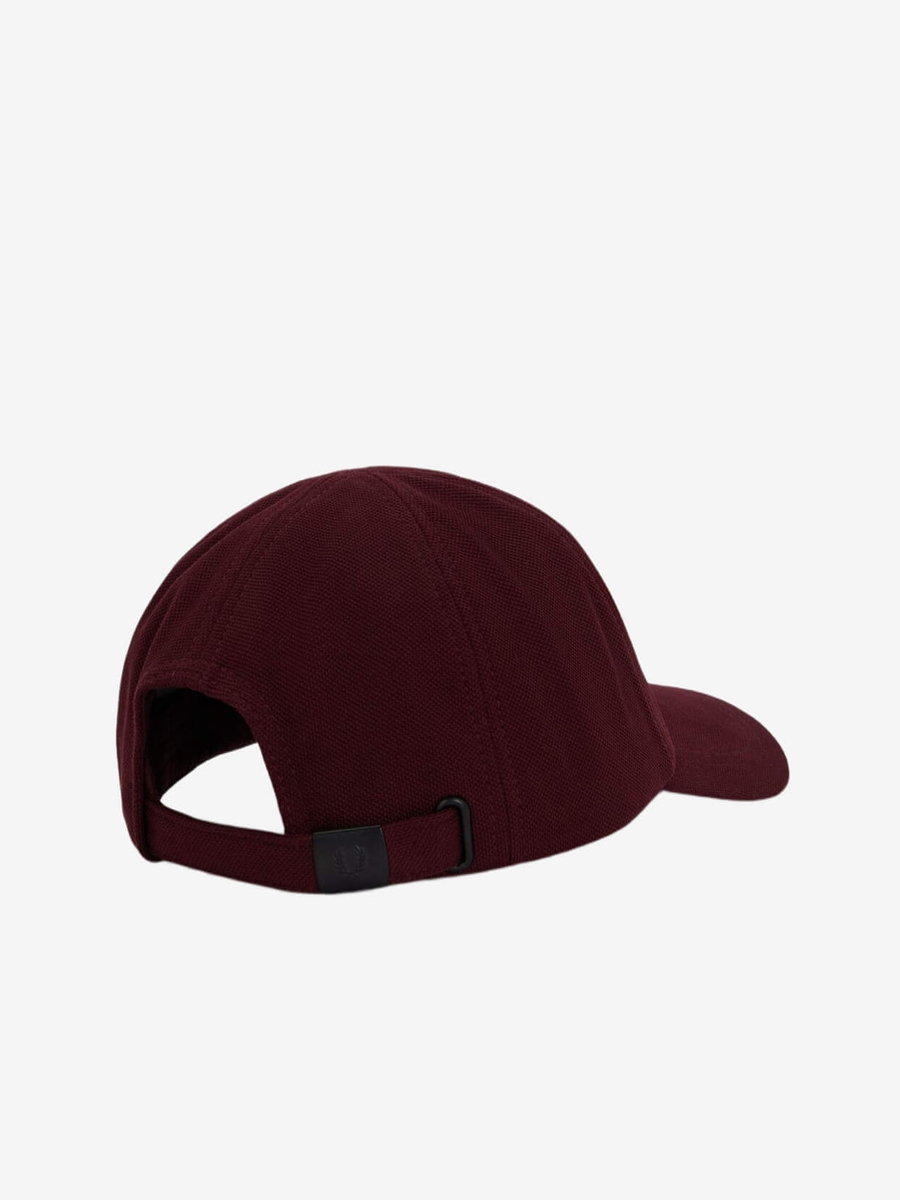 FRED PERRY — Кепка Pique Classic Cao Oxblood