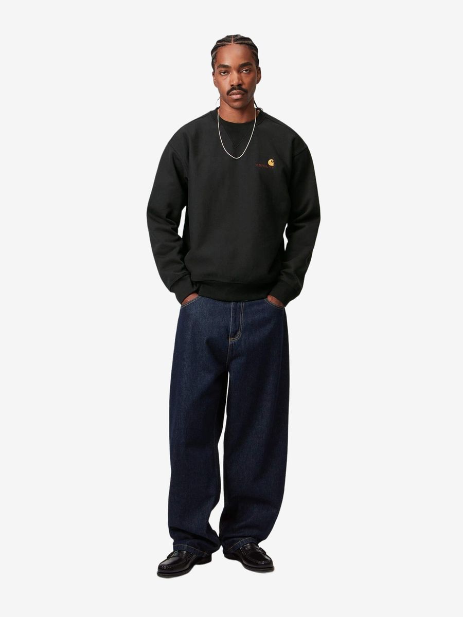 CARHARTT WIP — Свитшот American Script Black