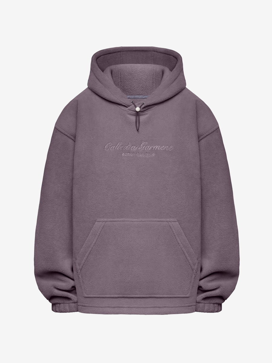 CALLED A GARMENT — Худи Classic CG Hoodie Серо-фиолетовый