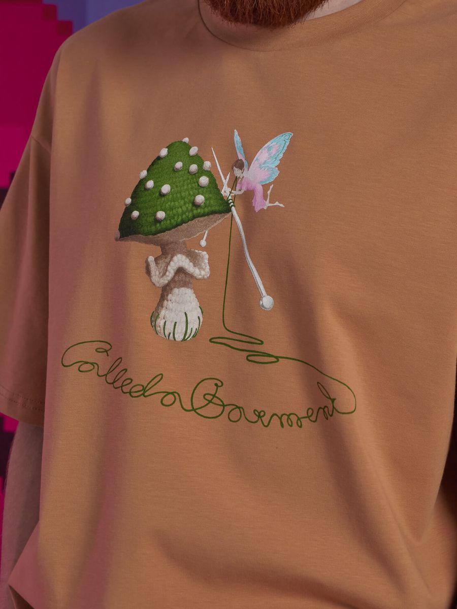 CALLED A GARMENT — Футболка Pixies Tale Бисквит