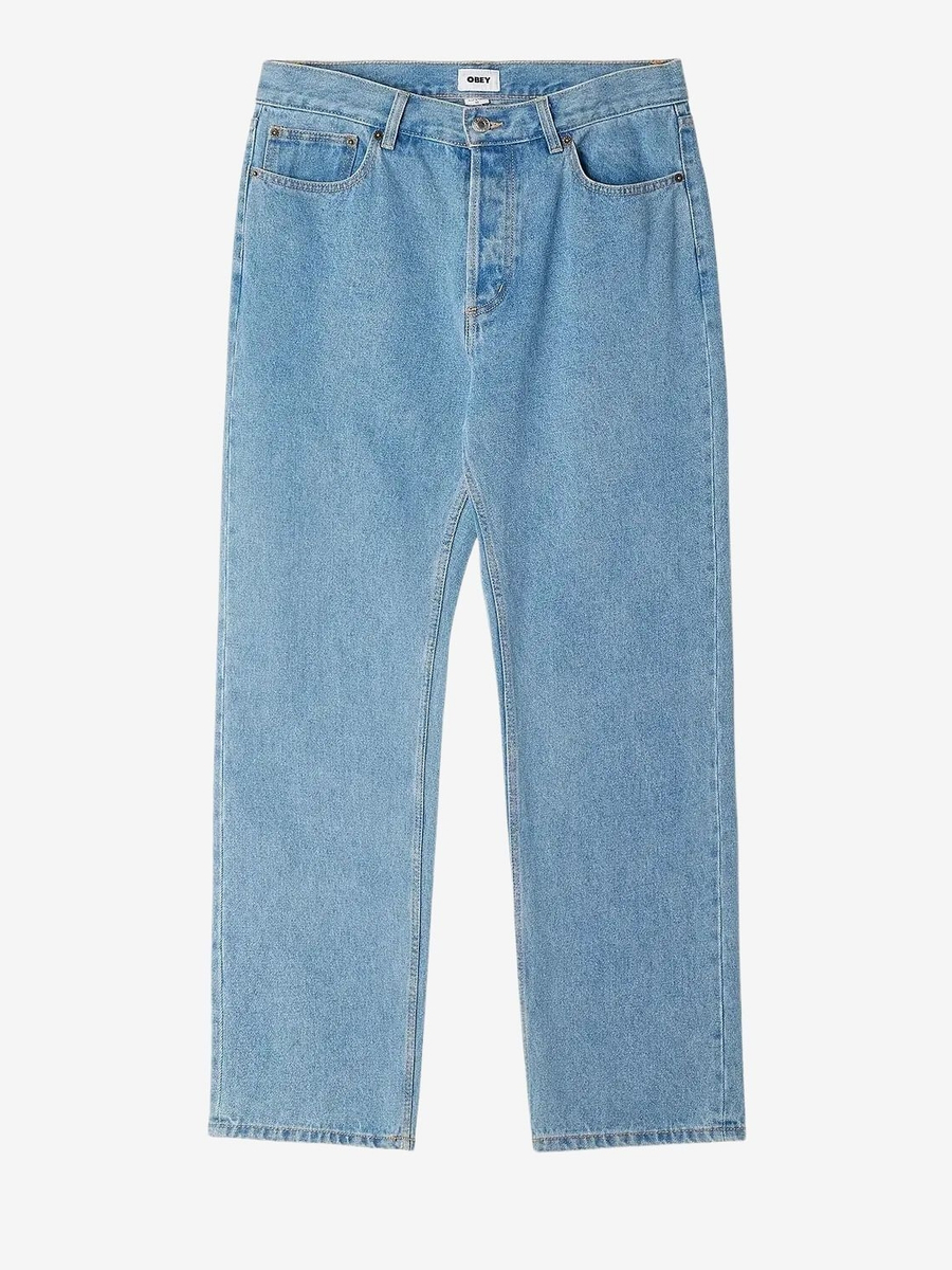 OBEY — Джинсы Bender Light Indigo