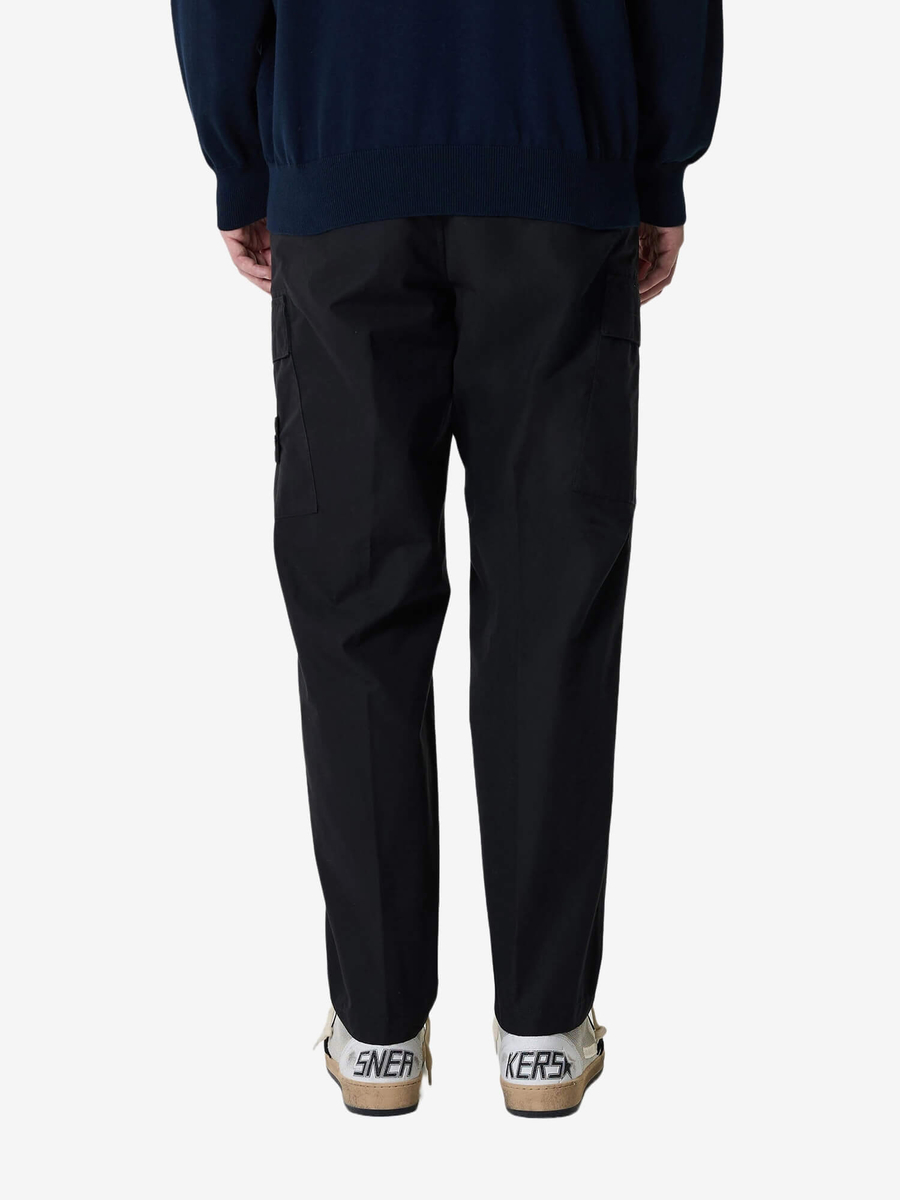 STONE ISLAND — Штаны Skin Touch Cargo Trousers Black