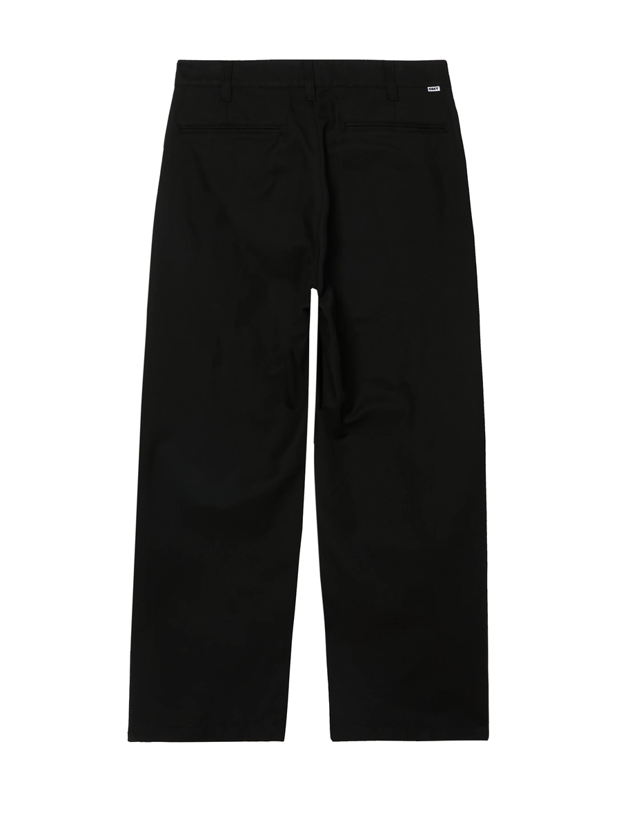 OBEY — Брюки Dean Pleated Pant Black