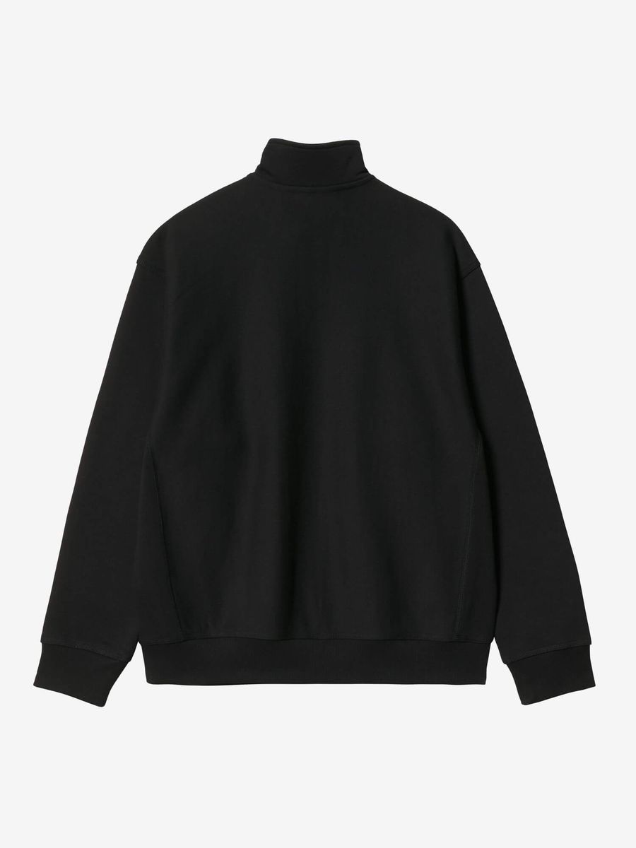 CARHARTT WIP — Свитшот American Script Half Zip Black