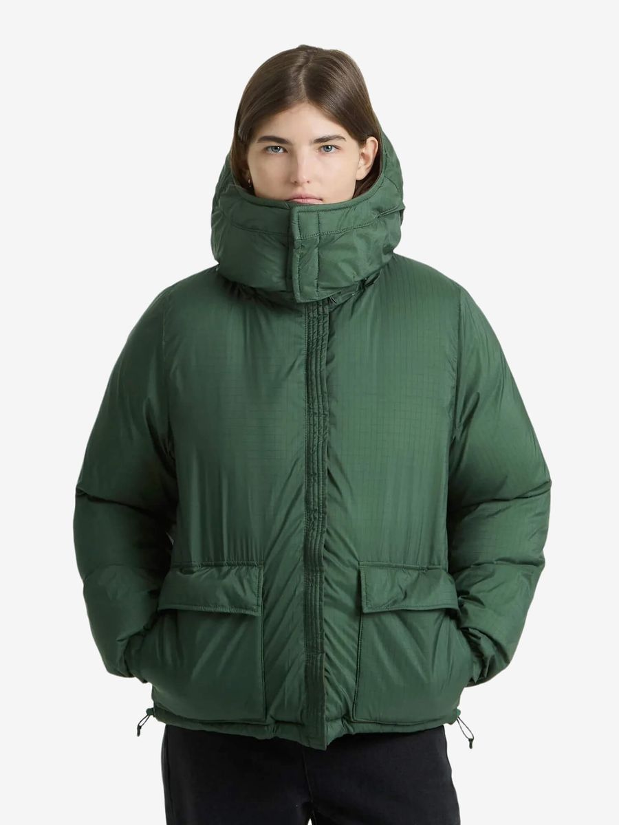 МЕЧ — Куртка Puffer Reversible Brown/Pine Green