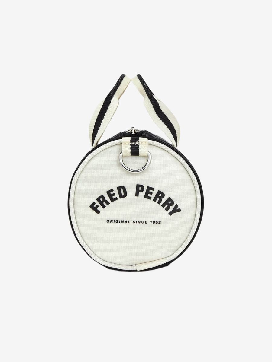 FRED PERRY — Сумка Classic Mini Barrel Bag Black/Ecru
