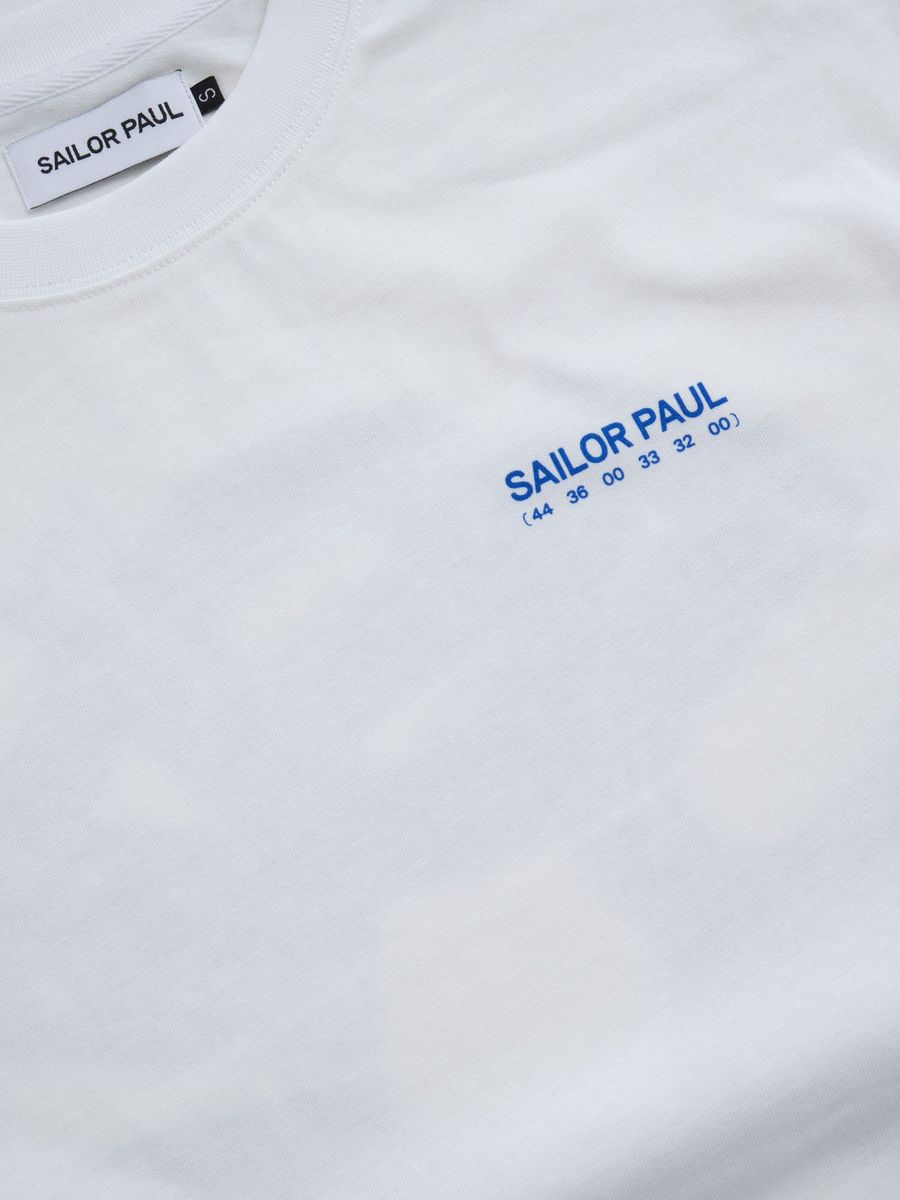 SAILOR PAUL — Футболка Whirpool Экрю
