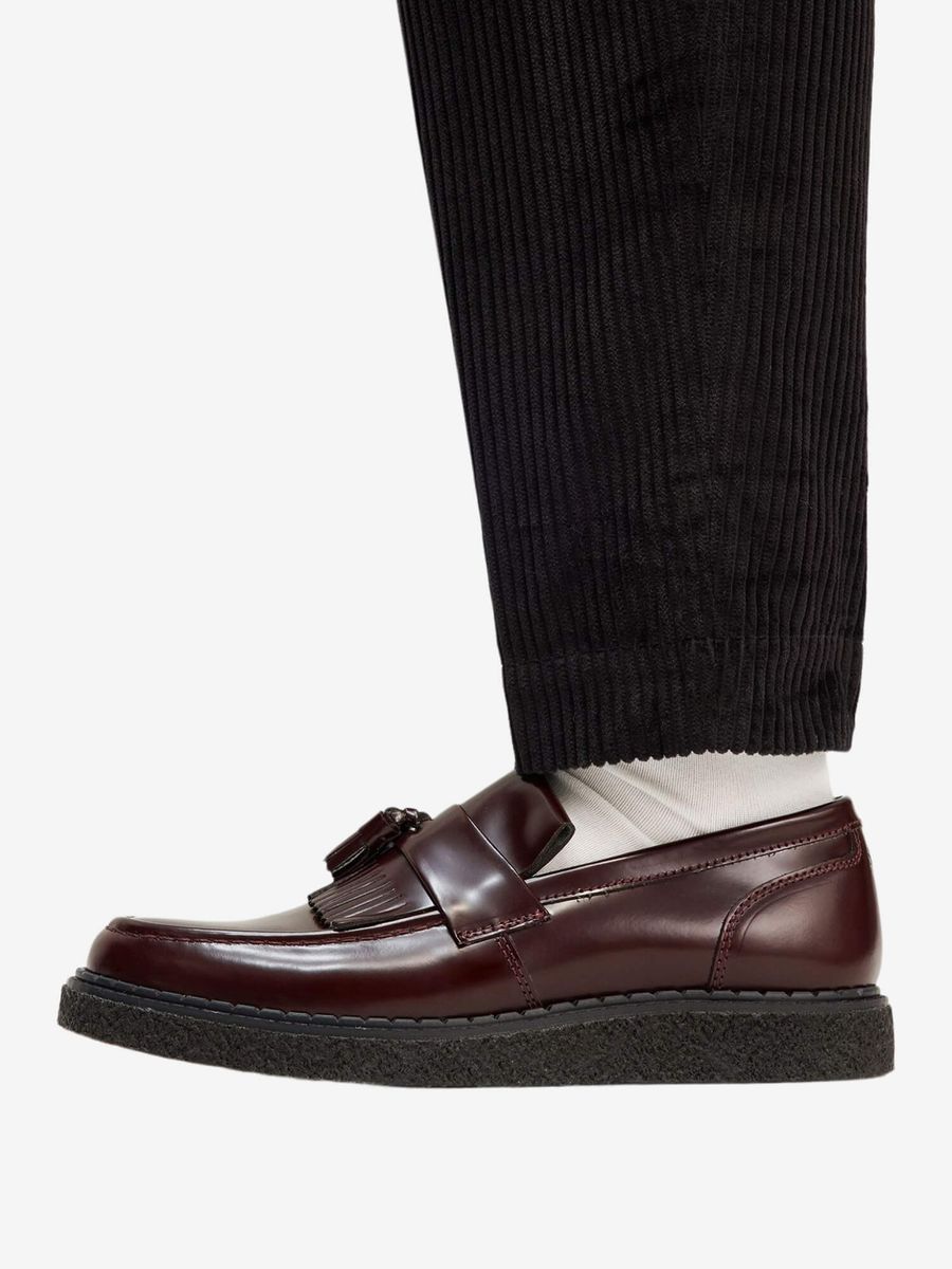 FRED PERRY — Туфли Leather Tassel Loafer Oxblood