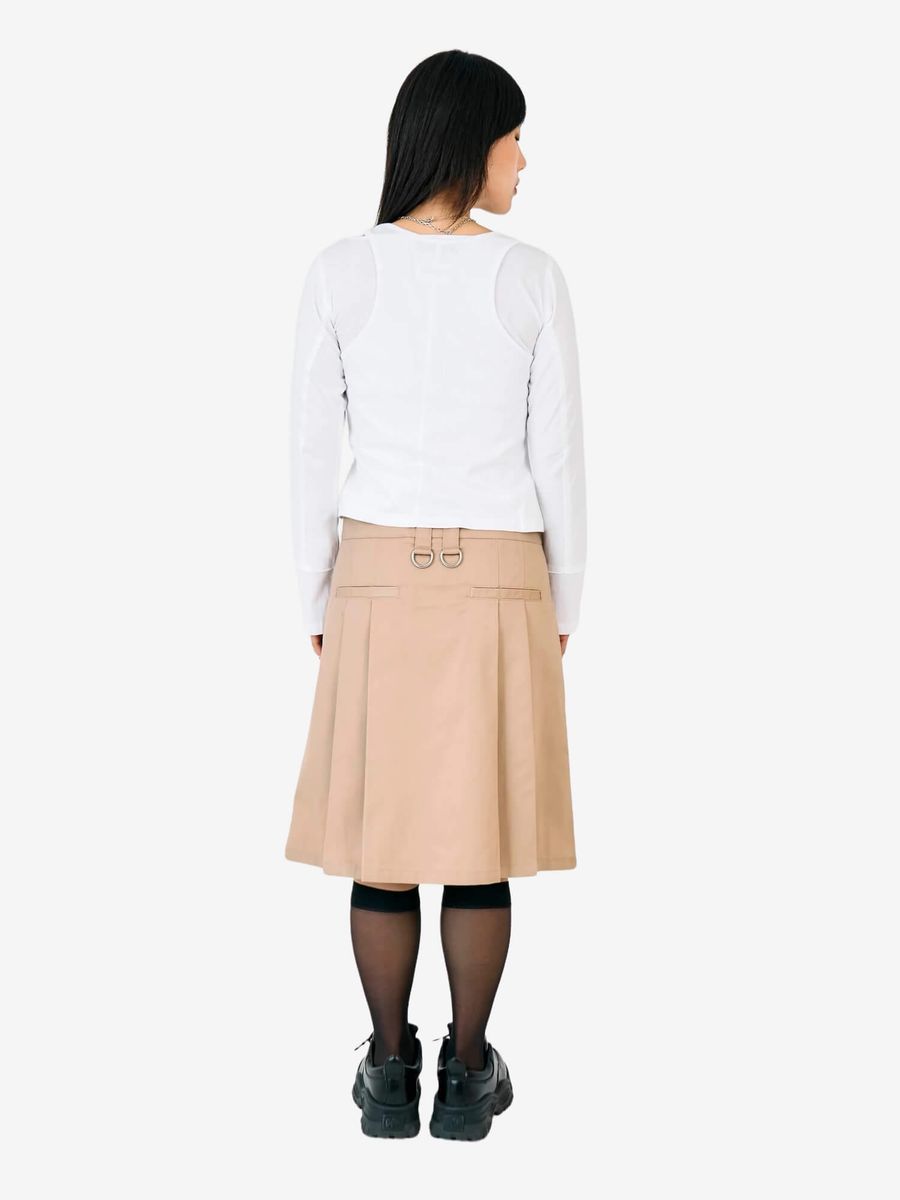 THE RAGGED PRIEST — Юбка Clerk Skirt Beige