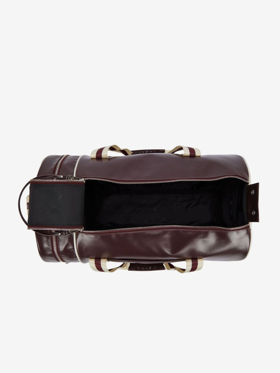 FRED PERRY — Сумка Classic Barrel Bag Oxblood/Ecru