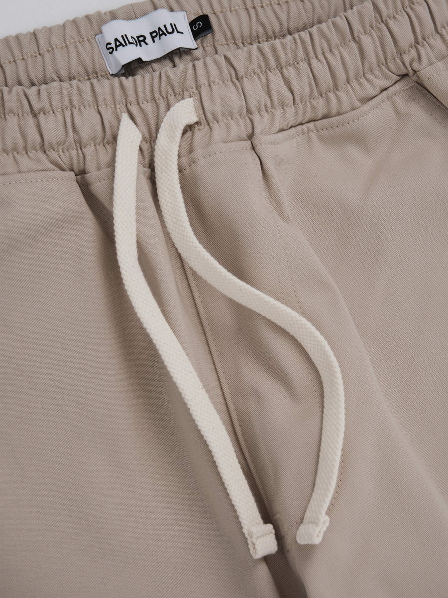 SAILOR PAUL — Штаны Relaxed Twill Бежевый